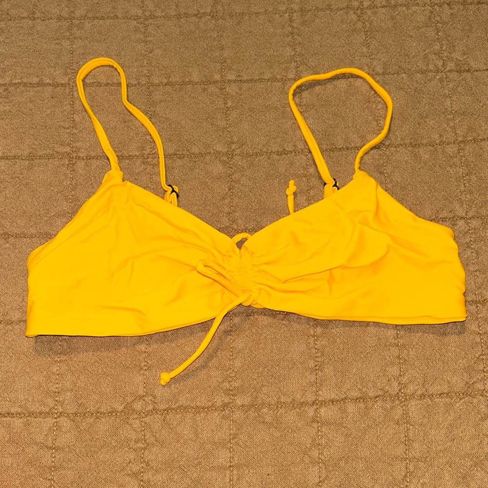 Blackbough Yellow Bikini Top - NEVER WORN!